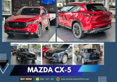 Mazda CX-5: Dòng xe bán chạy nhất của thương hiệu Mazda tại Việt Nam
